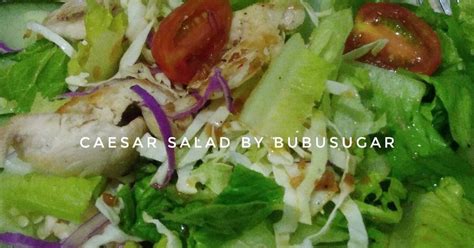 Resep Caesar Salad Enak Dan Mudah Cookpad