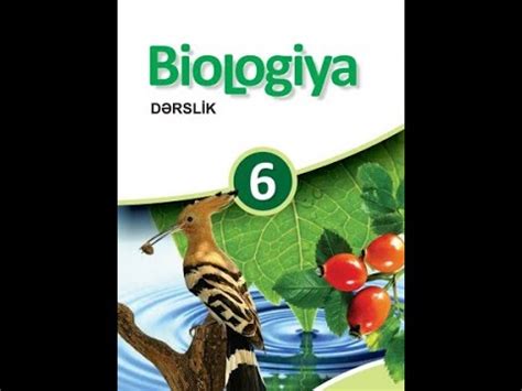 6 cı sinif 1 ci fəsil Biologiya dərsləri YouTube