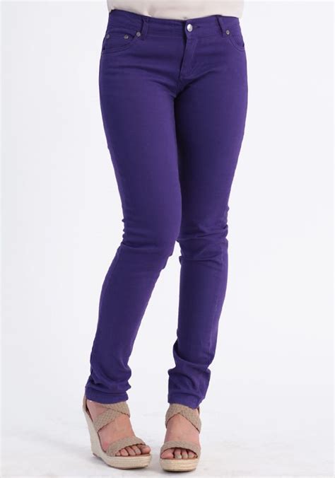 Venture Forward Skinny Jeans In Purple 3999 At Designed In A Classic Five Pocket