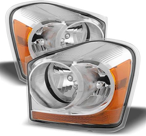 Amazon Gold Shrine For Dodge Durango Headlights Lamps Set