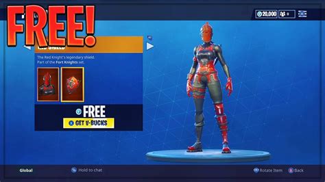 How To Get ‘red Knight Skin For Free Fortnite Skins Free All Consoles Fortnite Battle