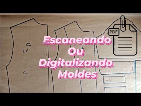 Como digitalizar moldes usando o celular Muito fácil YouTube