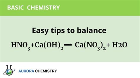 Balance Ca Oh Hno Ca No H O Pages Explanation Mb