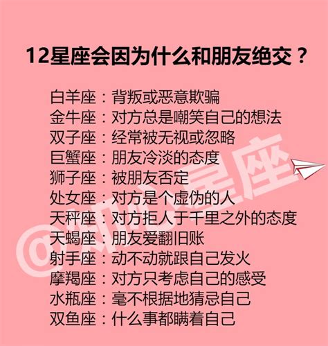 12星座会因为什么和朋友绝交？12星座男最可爱的时候