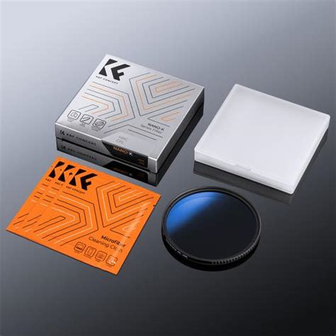 K F Concept 55MM Circular Polarizer Glass Filter Ultra Slim Multi Coated