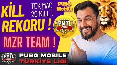 Pubg Mobile Yayincilar Arasi Turnuva G N Mzr Team Tek Ma Ta K Ll