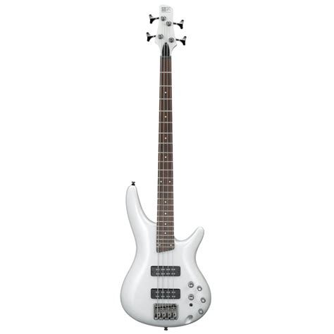 Ibanez Sr Series Sr300e 4 String Bass Guitar Pearl White Rock Solid Music