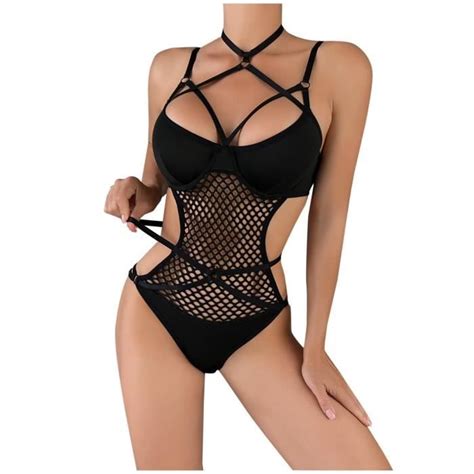 K3 ensemble de lingerie sexy lingerie érotique féminine maille fil