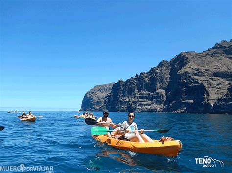 Turismo Activo En Tenerife Kayak Los Gigantes Y Caminata En El Teide