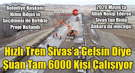 Sivas Ankara Y Ksek H Zl Tren Gelsin Diye Tam Bin Ki I Al Yor