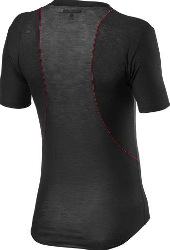 Castelli Prosecco Tech Hemd Met Korte Mouwen Heren Zwart Bike