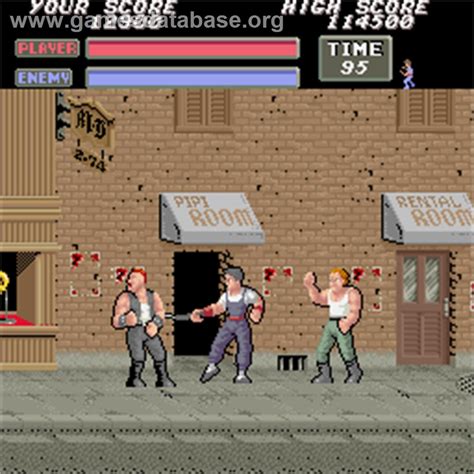 Vigilante Arcade Artwork In Game