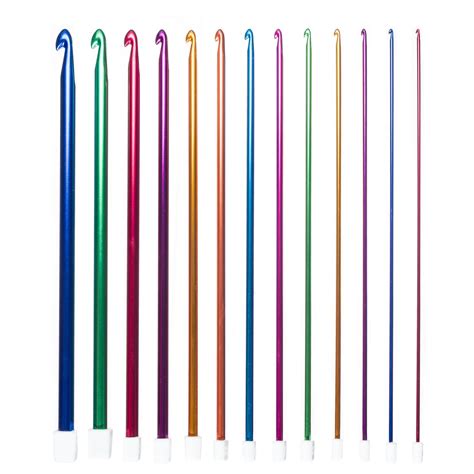 Tunisian Crochet Hooks Set Set Of 13 Tunisian Crochet