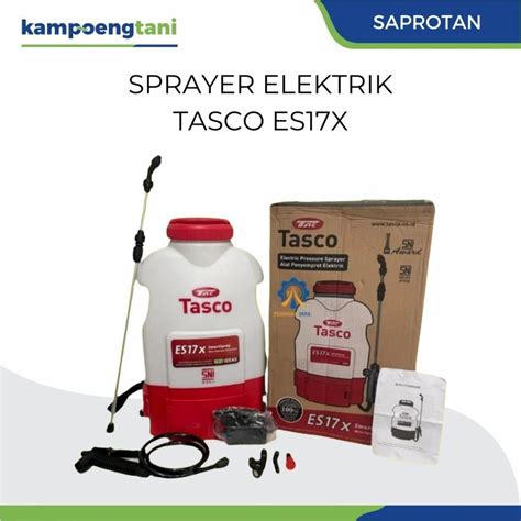 Jual Sprayer Elektrik Tasco ES17X 17 Liter Alat Semprot Hama Tanaman