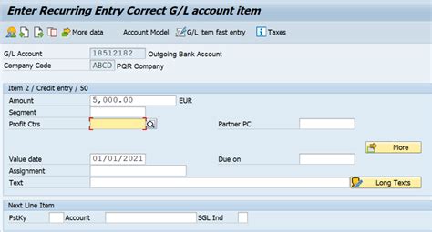 How To Post Recurring Entries In Sap Sapficoblog