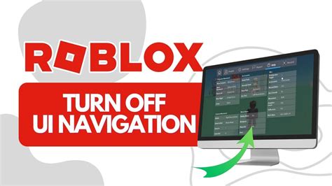 How To Turn Off Ui Navigation In Roblox Easy Steps Youtube