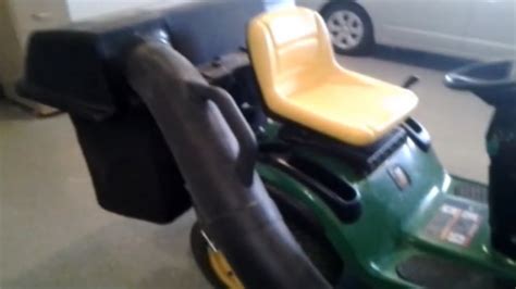 John Deere Grassleaf Bagger Installation Part I Youtube