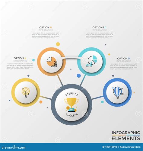 Plantilla Infographic Moderna Del Vector Ilustración Del Vector