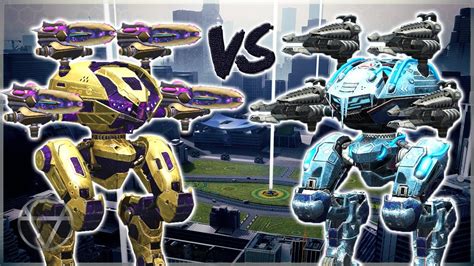 Wr Stellar Wasp Vs Sinister Pulsar Comparison War Robots Youtube