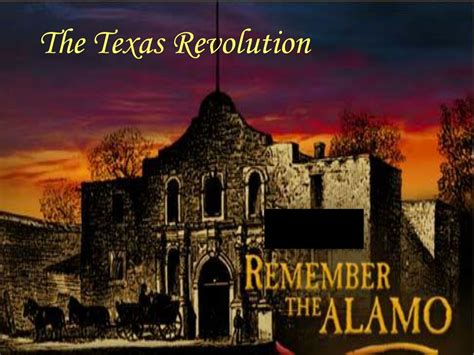 Ppt The Texas Revolution Powerpoint Presentation Free Download Id