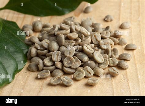 Heap Of Pamwamba Green Unroasted Coffee Beans Stock Photo Alamy