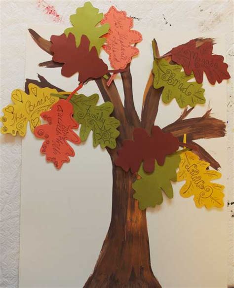 Thanksgiving Craft for Kids: A Gratitude Tree | North Texas Kids