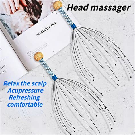 Octopus Head Massager Scalp Massager Relaxation Relief Body Massager Remove Muscle Tension