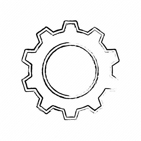 Configuration Control Gear Options Preferences Setting Icon