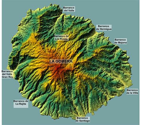 Principales Barrancos De La Gomera Isla De La Gomera Canarias