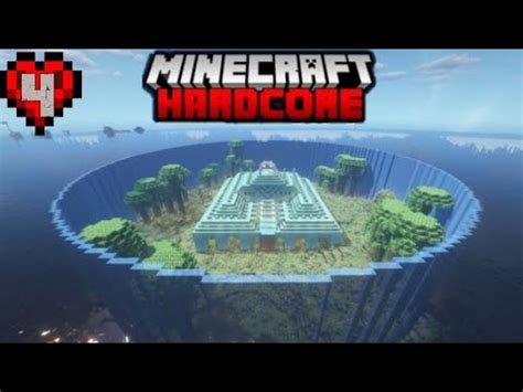 I Transformed An Ocean Monument In Minecraft Hardcore Youtube