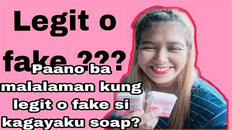 Paano Ba Malalaman Kung Legit O Fake Si ROSMAR KAGAYAKU SOAP