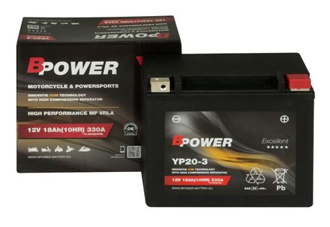 Akumulator Bpower Excellent Yp Ah V Mf Vrla Ytx Hl Sklep