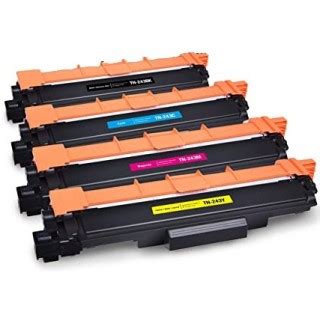 Packs Cartouches De Toner Compatible Brother Tn Bk C Y M