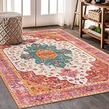 Moynesa Ultra Thin Washable Vintage Area Rug X Large Bedroom