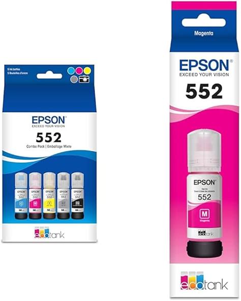 Amazon Epson Claria ET Premium T552920 High Capacity Bottle Ink