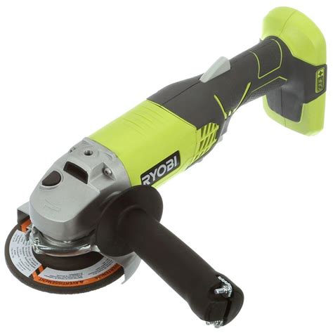 Ryobi 18 Volt One 4 1 2 In Angle Grinder Tool Only P421 The Home Depot