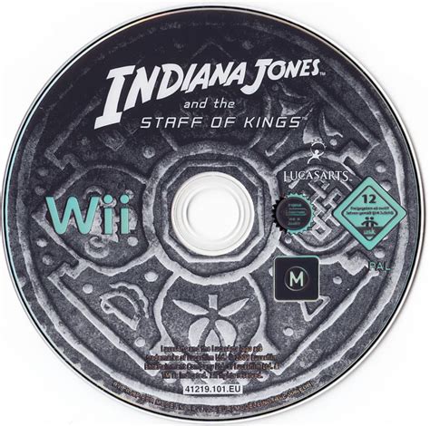 Indiana Jones And The Staff Of Kings Wii Box Cover Art Mobygames