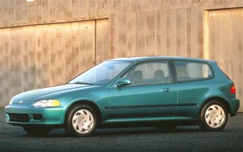 1993 Honda Civic Review And Ratings Edmunds