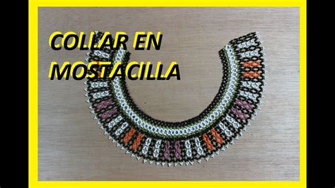 Como Hacer Un Collar En Mostacilla Seed Bead Necklace Seed Beads