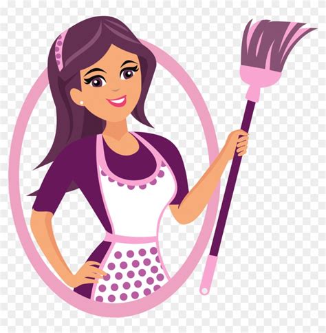 House Cleaning Pricing - Cleaning Lady House Cleaning Logo, HD Png ...