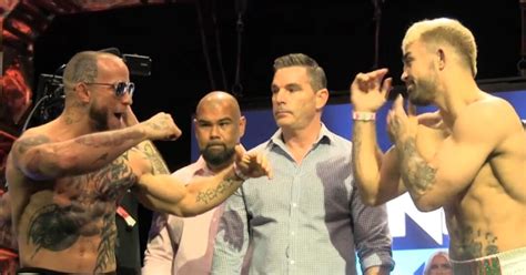 Mike Perry And Julian Lane Come Face To Face Ahead Of Bare Knuckle Matchup