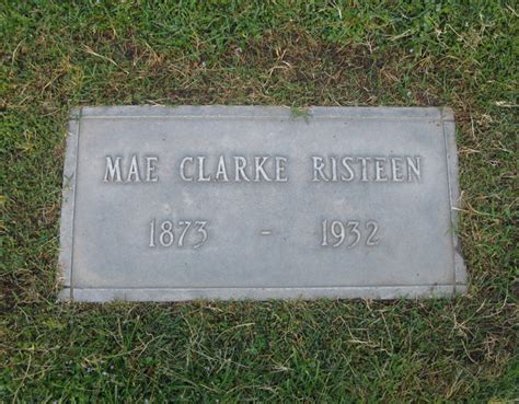 Jessie Mae Clarke Risteen Monumento Find A Grave