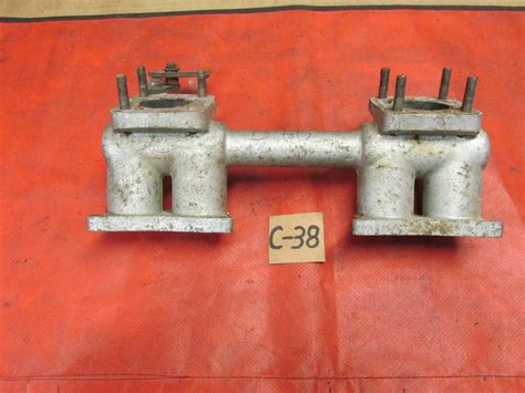 Triumph Tr Tr Original Intake Manifold C Bell Crank Ebay