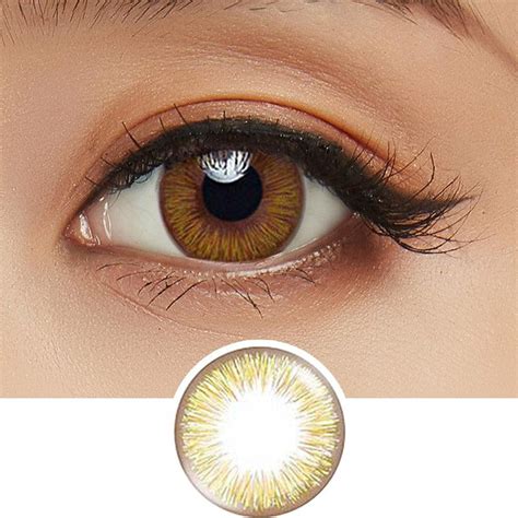 Buy Acuvue 1day New Define Fresh Hazel Colour Contact Lenses For Dark Eyes Eyecandys