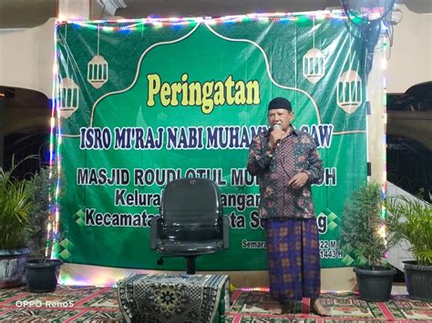 Peringatan Isro Mi Roj Nabi Muhammad Saw Tahun Berita