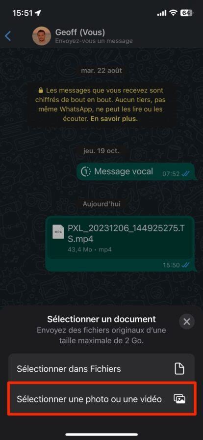 Whatsapp Comment Envoyer Des Photos Et Des Vid Os Dans Leur Qualit D