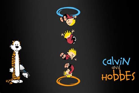 Calvin And Hobbes Background Phone Calvin And Hobbes Animated  I Let My Mind Wander And It