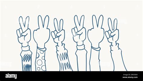 How To Draw Anime Peace Sign