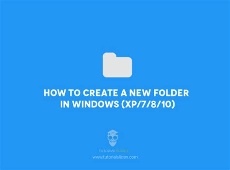 How To Create A New Folder In Windows Xp Computer Basics