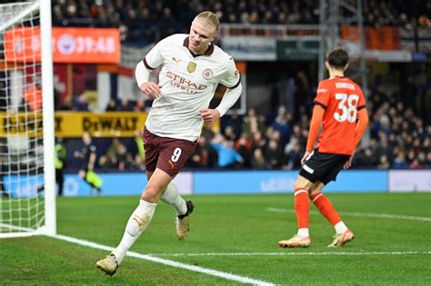 Vea El Tercer Gol De Erling Haaland Hoy En Vivo En Luton Vs